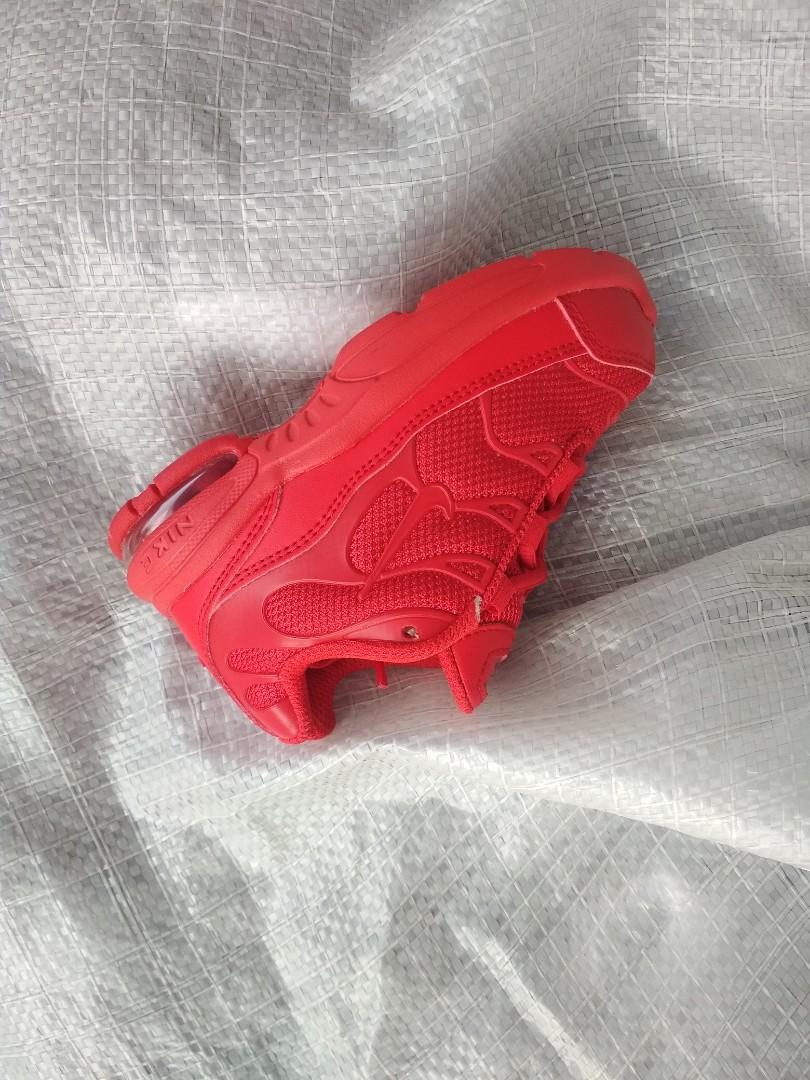 air max plus red kids