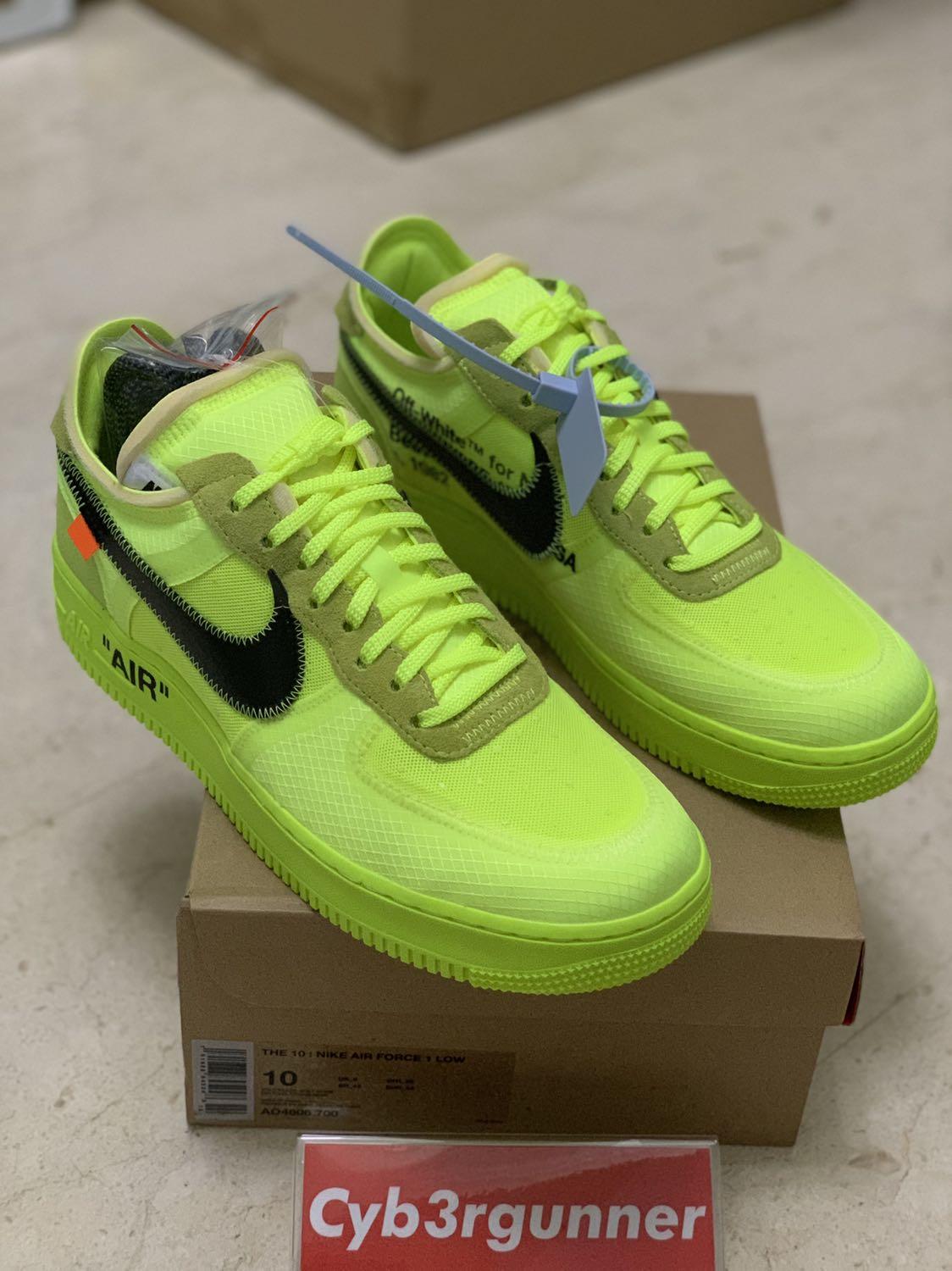 29.0 off-white airforce1 VOLT