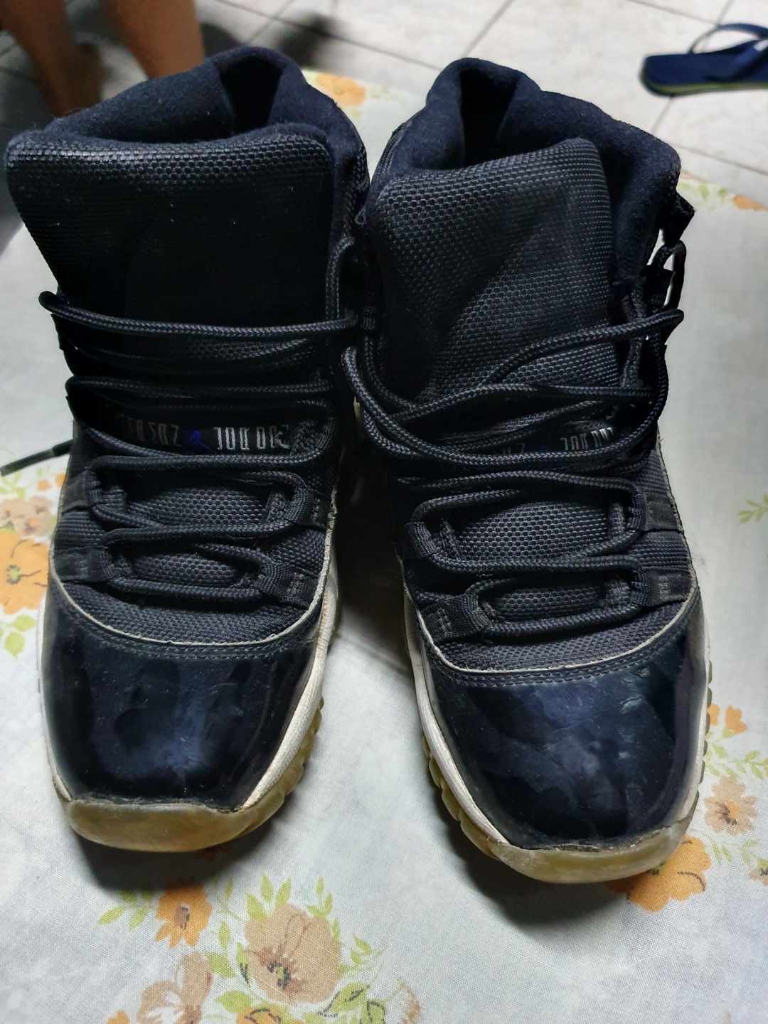 Original Jordan 11 Space Jam for Kids US3.5 Men s Fashion
