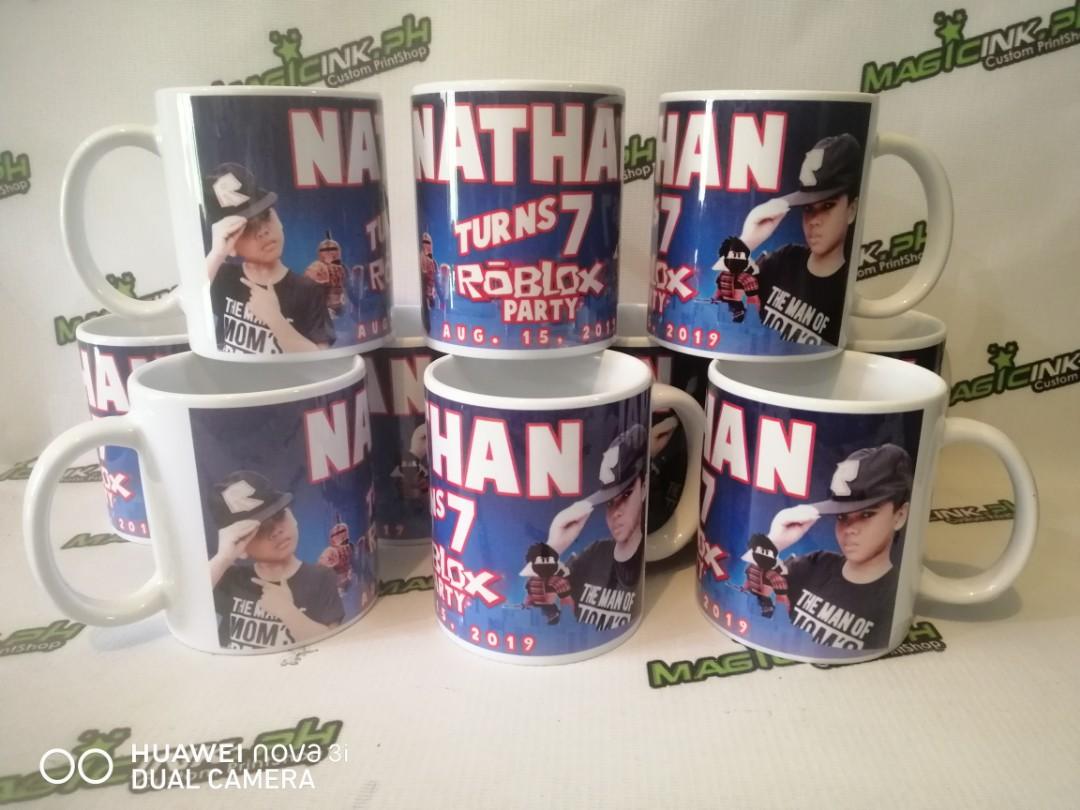 Personalized Ceramic Mugs For Birthdays And Event Souvenirs And Giveaways Everything Else Others On Carousell - roblox magic mug magic mugs in 2019 unique coffee mugs coffee