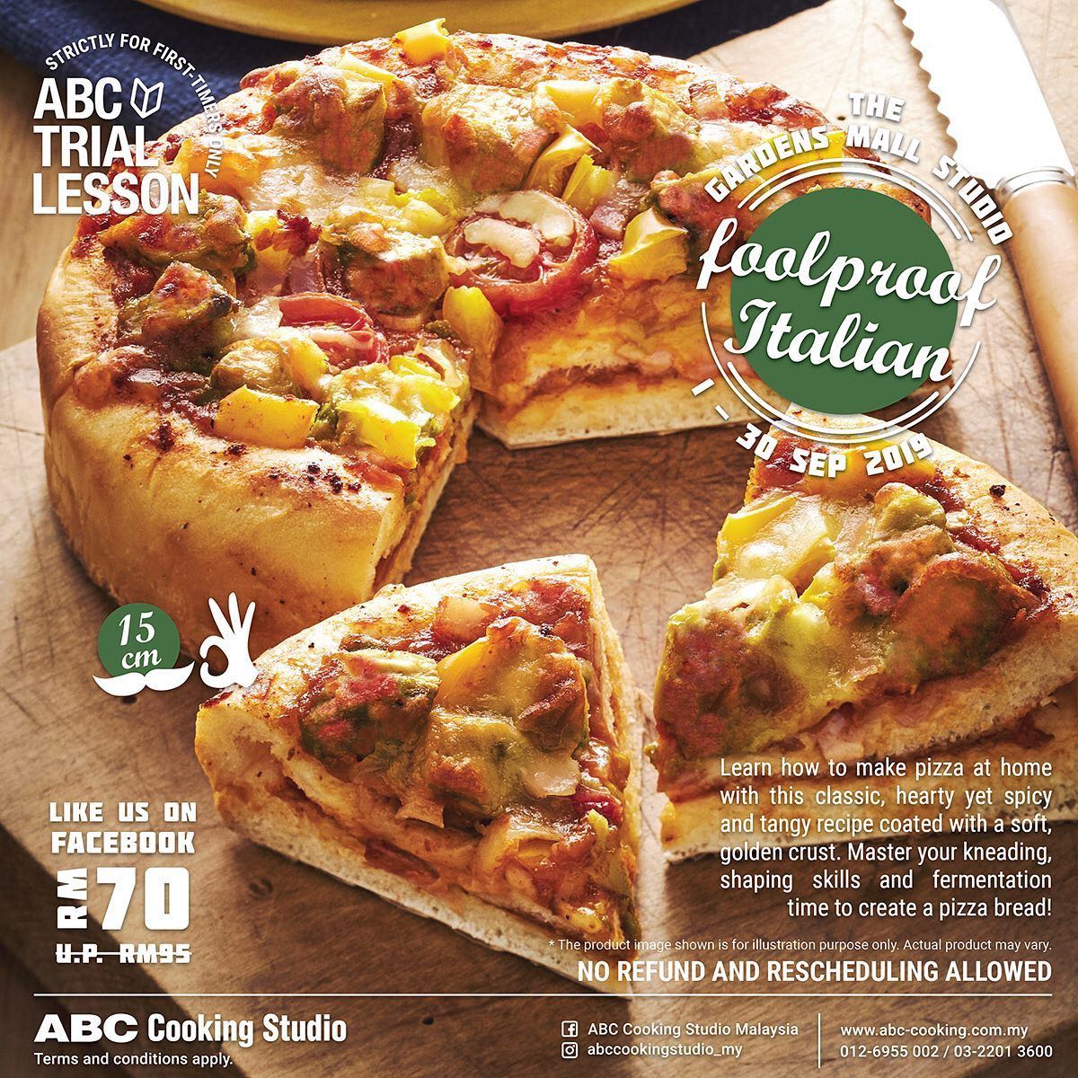 Pizza Making Class Abc Cooking Studio Food Drinks Baked Goods On Carousell