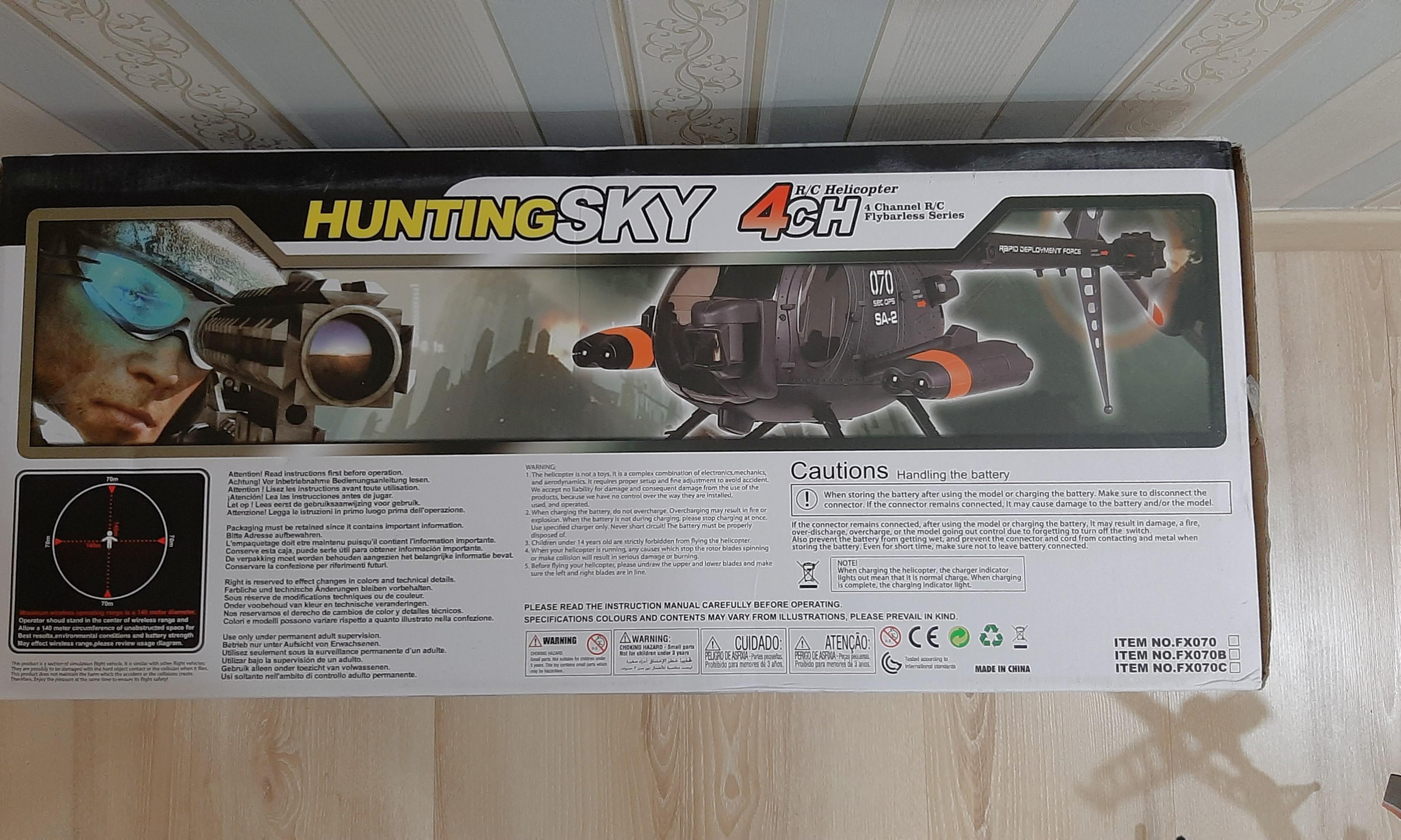 Rc Helicopter Fx070c 2 Rg 4ch 6 Axis Flybarless Md500 Electronics Others On Carousell