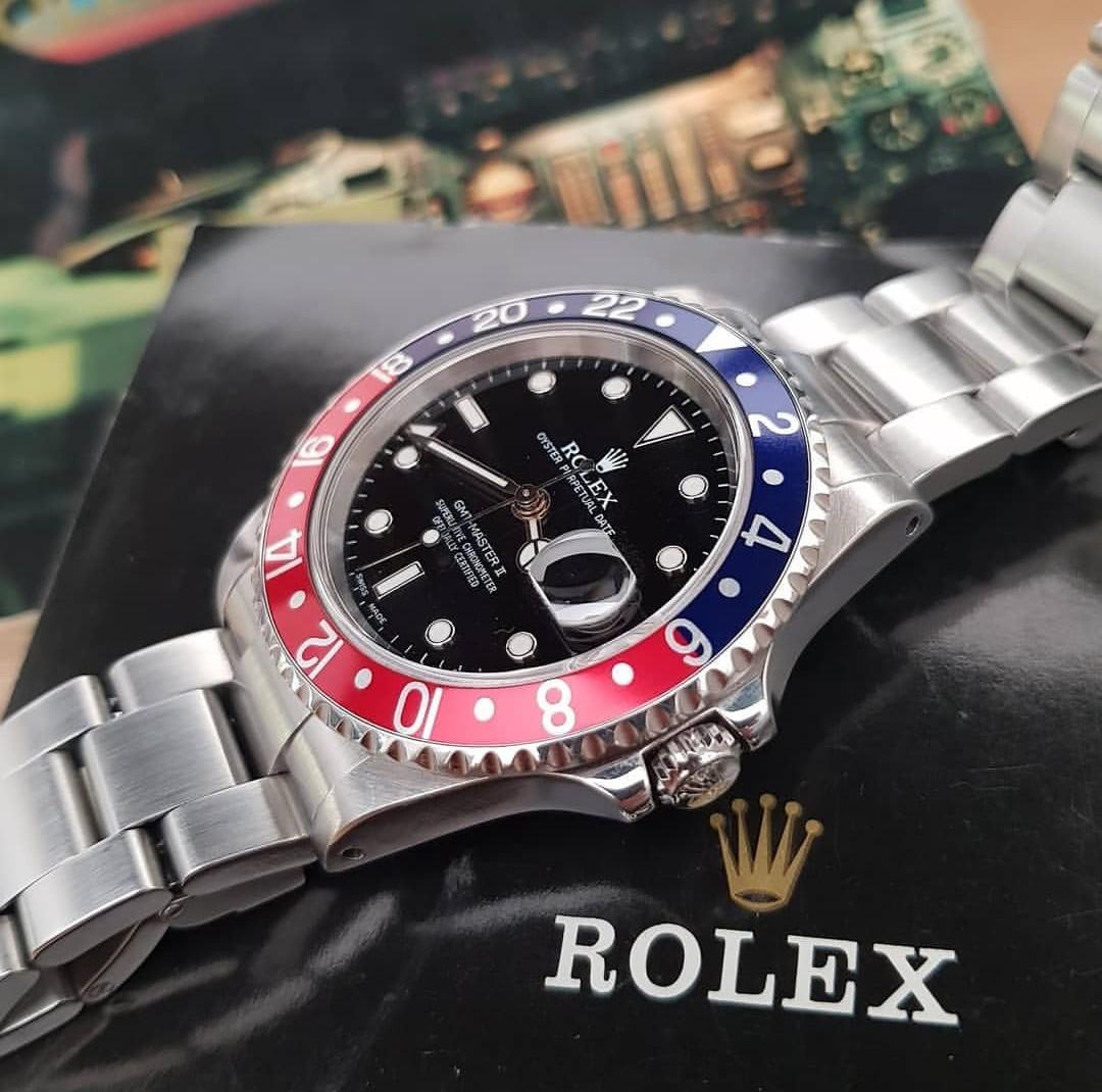 ROLEX GMT MASTER PEPSI II, Fesyen Pria 