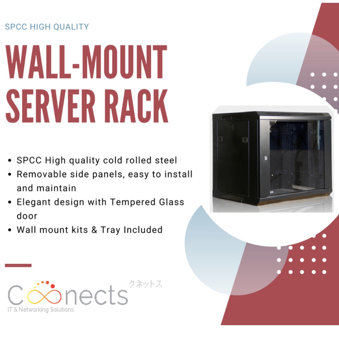 Server Rack Wall Mount, Electronics, Others on Carousell