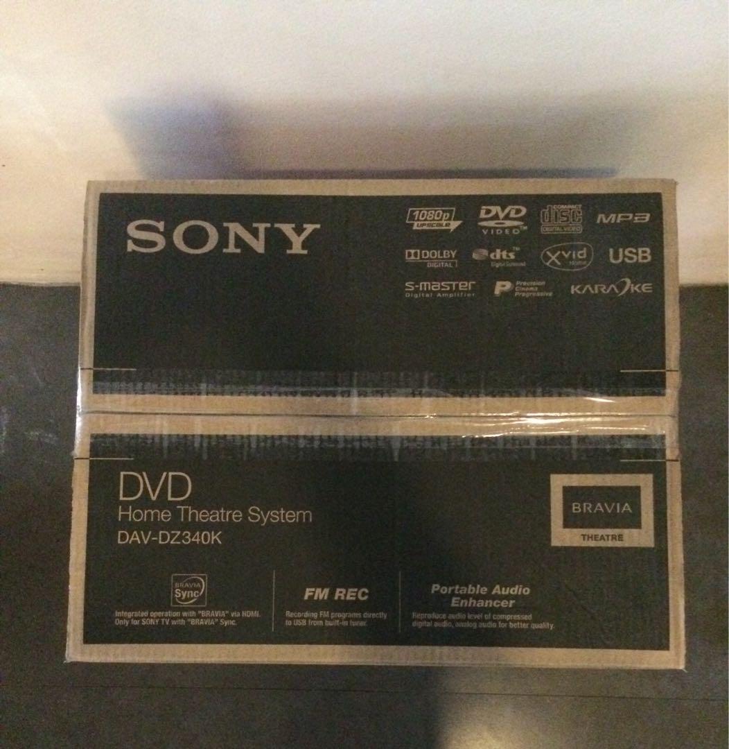 Sony DVD Home Theatre System DAVDZ340K, TV & Home Appliances, TV