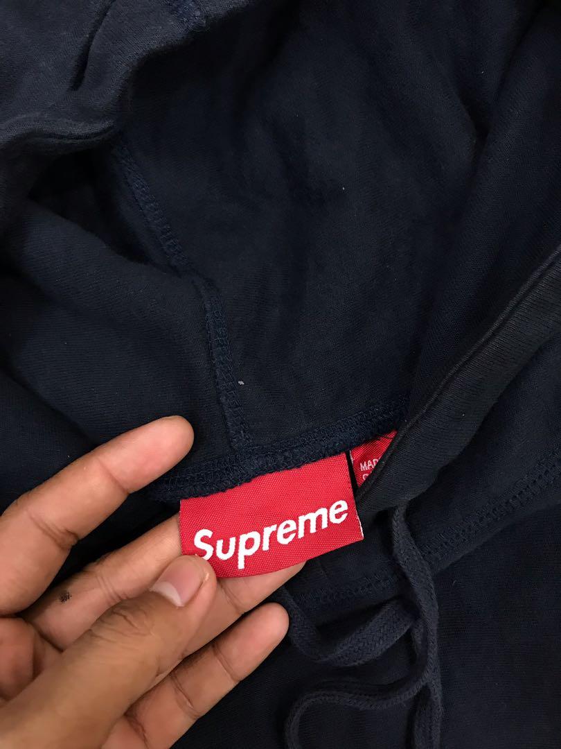 Supreme hoodie discount classic logo