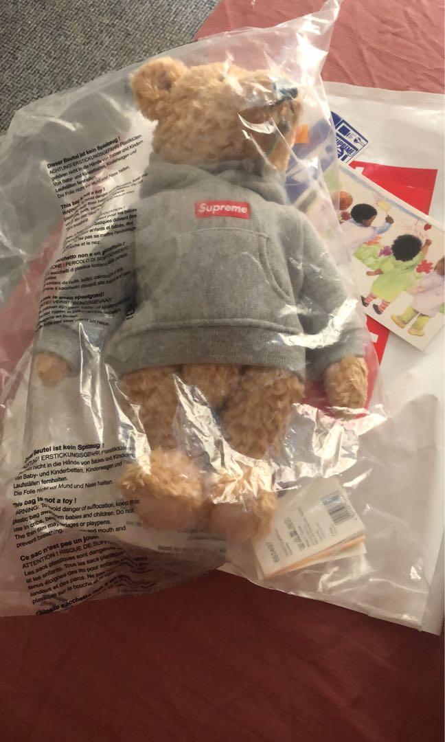 Supreme Steiff Bear Heather Grey