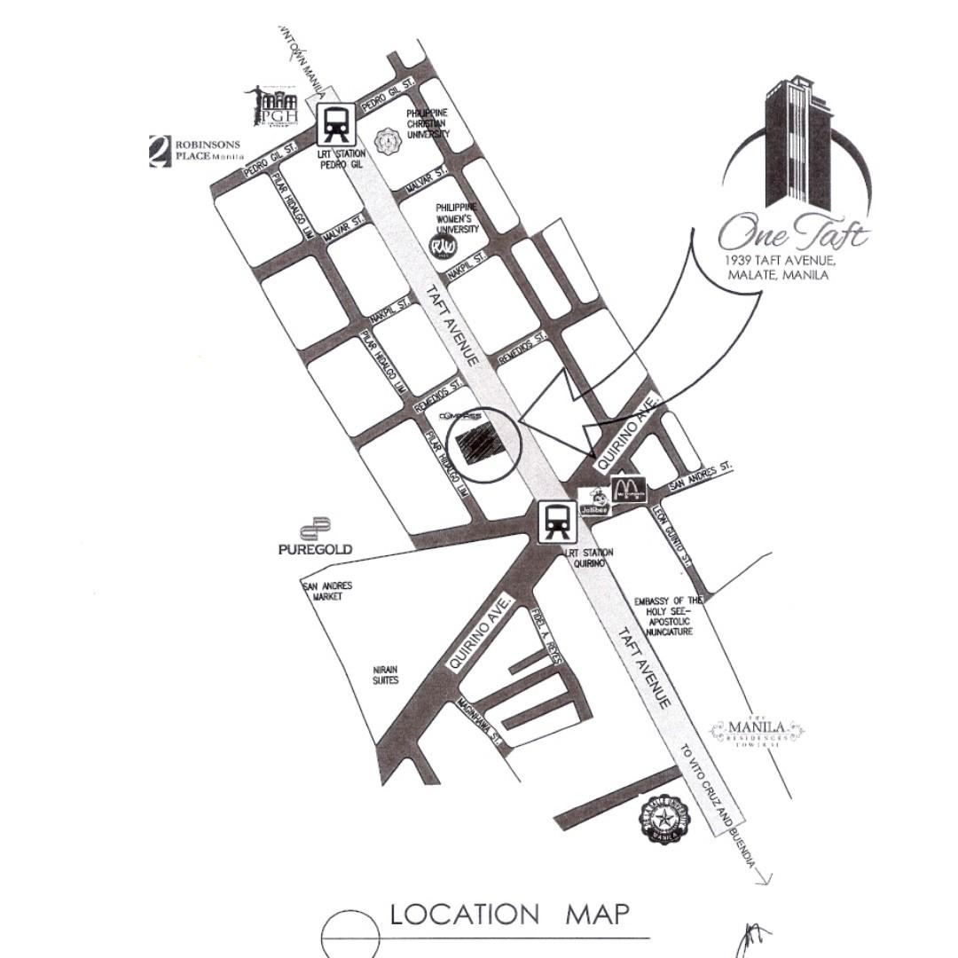 Taft Avenue Manila condo Cityland ONE TAFT RESIDENCES preselling