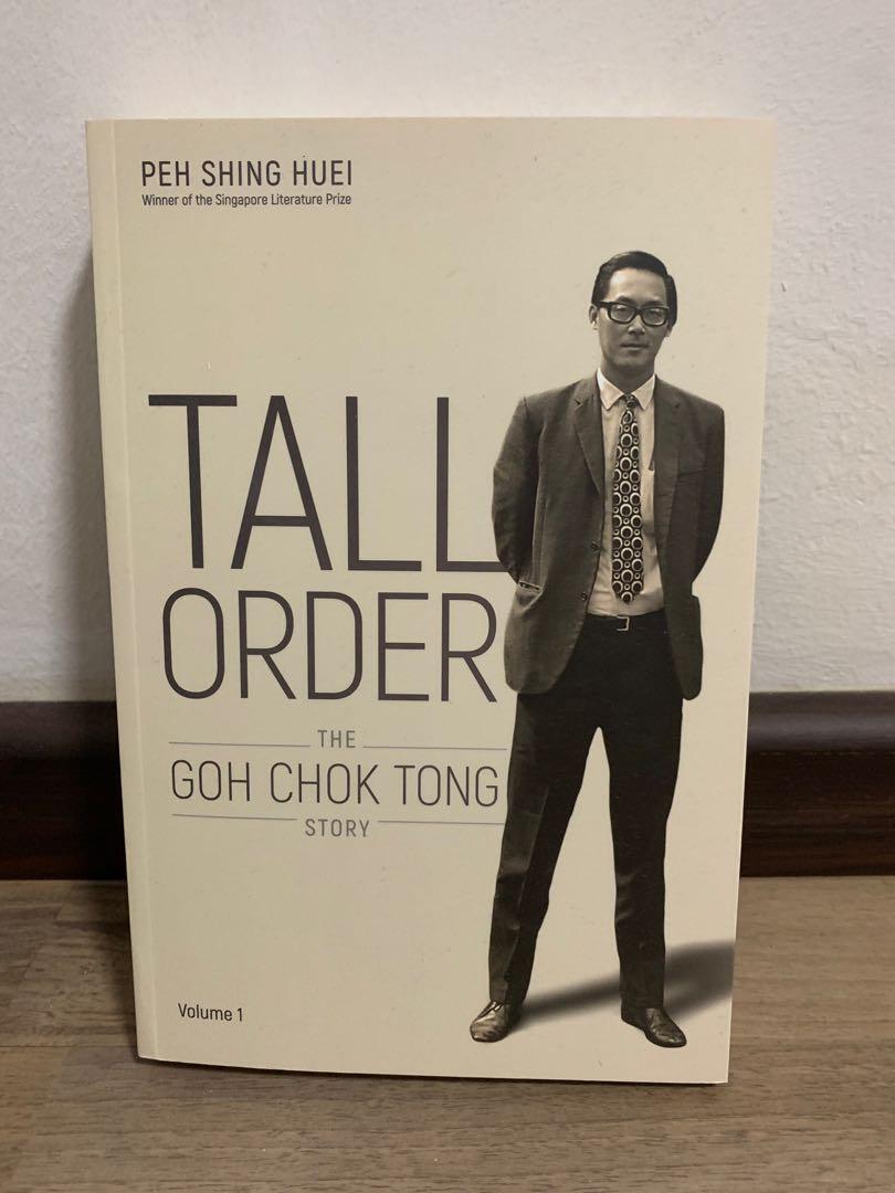 Tall Order The Goh Chok Tong Story Books Stationery Non