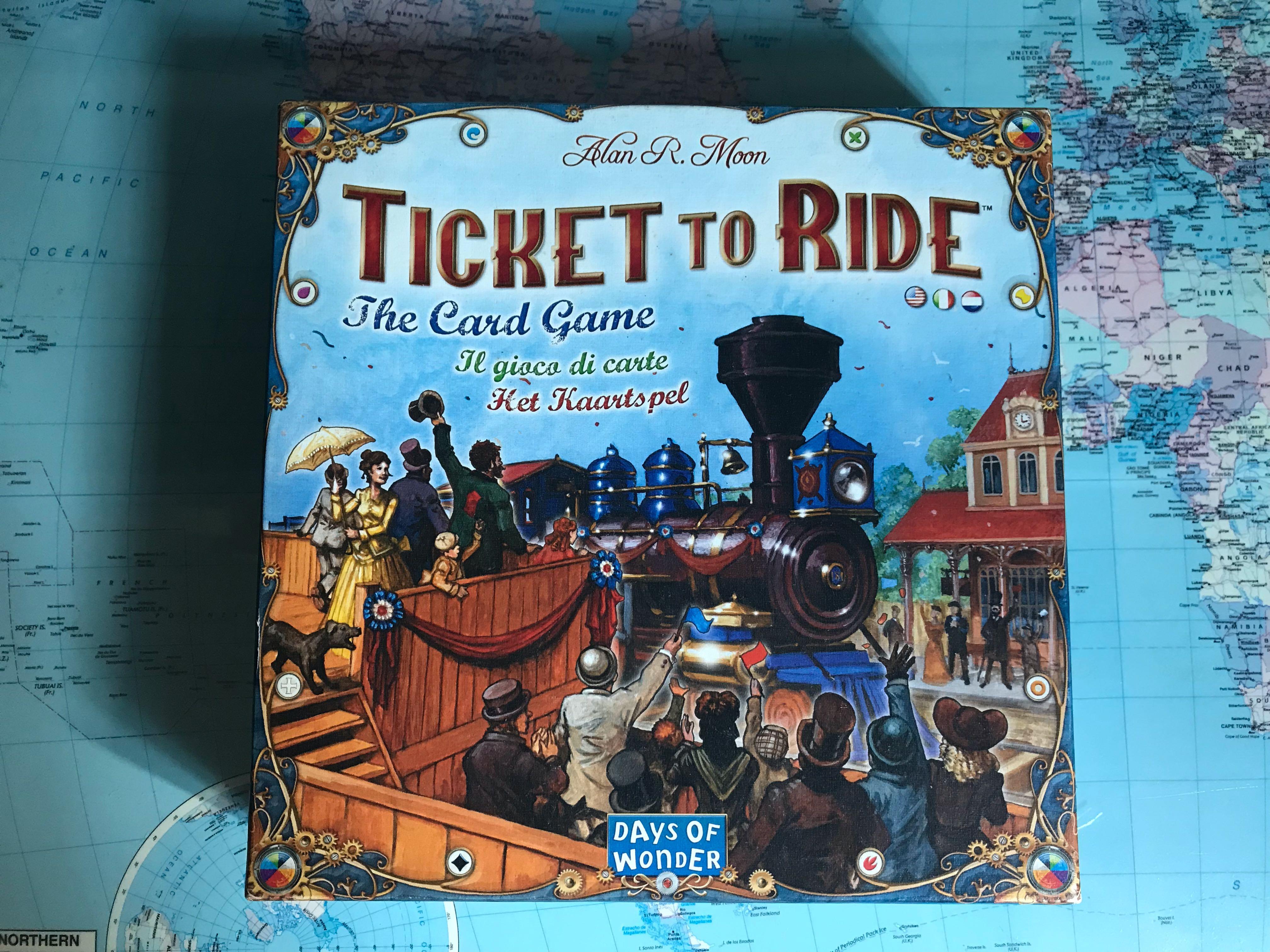 Ticket to Ride The Card Game, Hobbies & Toys, Toys & Games on Carousell