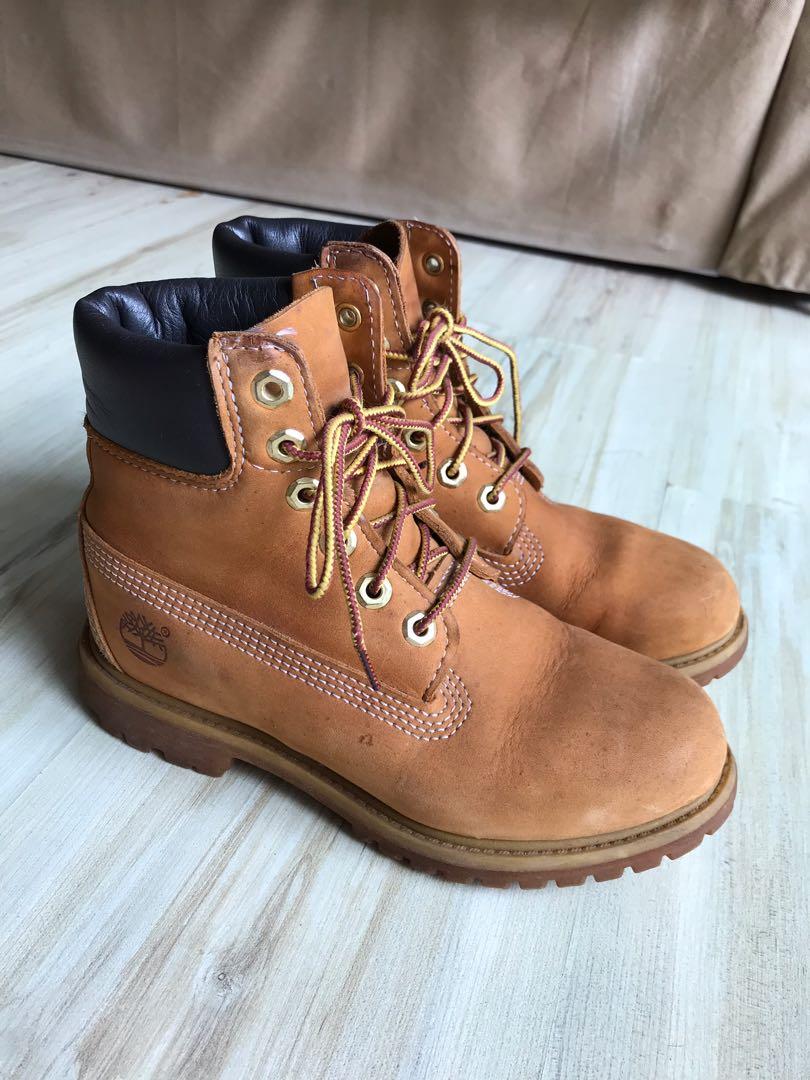 timberland 6in premium wheat nubuck