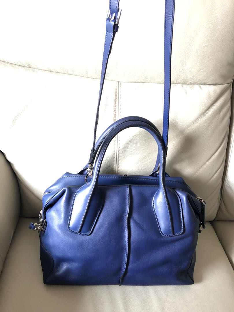 Tods blue 2025 bag
