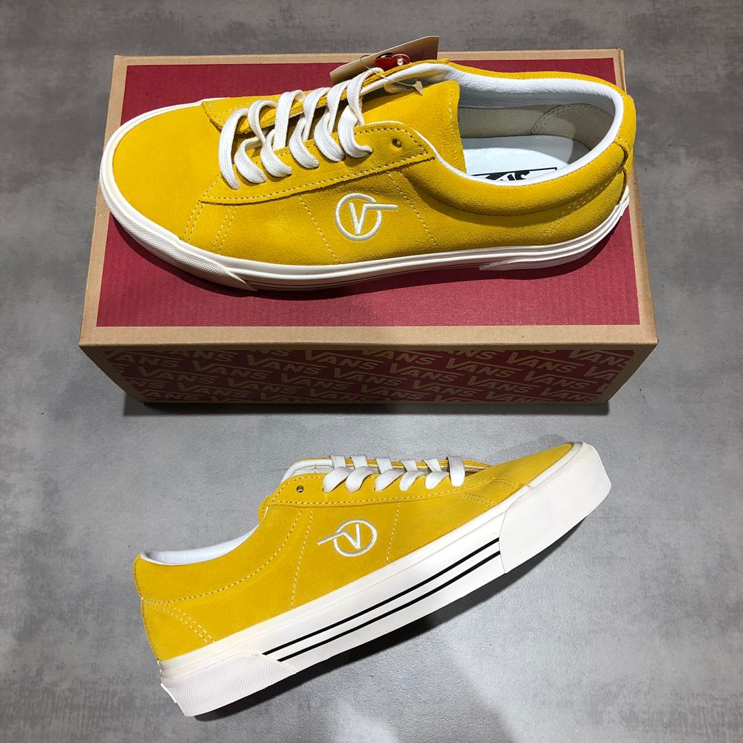 vans sid dx yellow