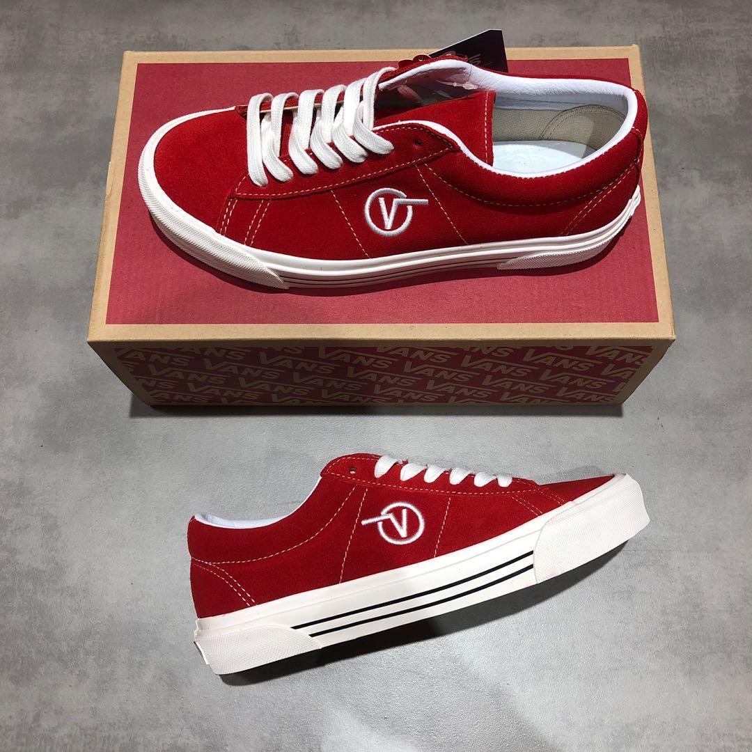 vans sid dx red