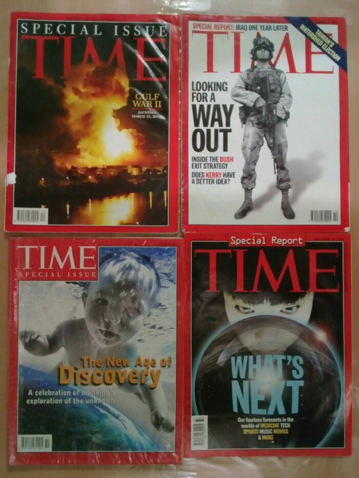 Magazines Time Discover Star Trek Muhammad Ali (Category: Magazines) located in Imus. Submitted by mnxtoyhouse (Listing ID 247191236, Image 1). Description: Cheap, Old Magazines for P80 each or 4 issues for P250 only TIME Discover Star Trek P200 Tribute to Muhammad Ali PAYMENT: Cash/GCash/BPI MEETUP: Imus, Cavite only SHIPPING: Buyer's expense via LBC/Lalamove For more stuff, pls visit and like my FB page, MNX Toy House.
