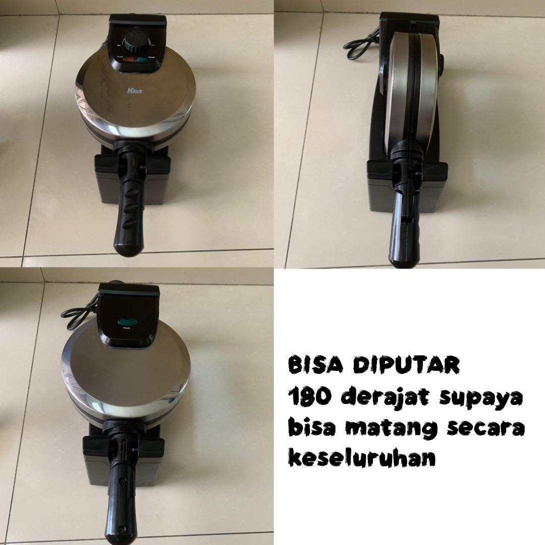 Krisbow Waffle Maker ORIGINAL 100 mesin pembuat waffle/mesin waffle