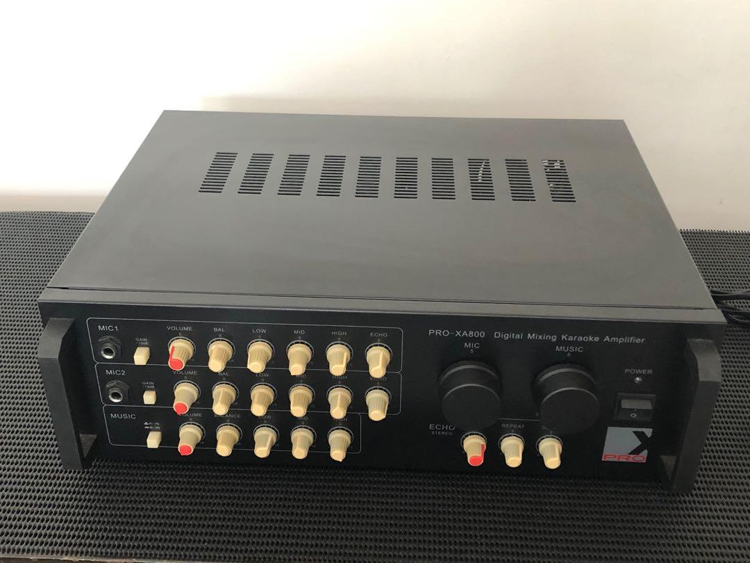 Xpro Karaoke Amplifier and Speakers, Audio, Soundbars, Speakers