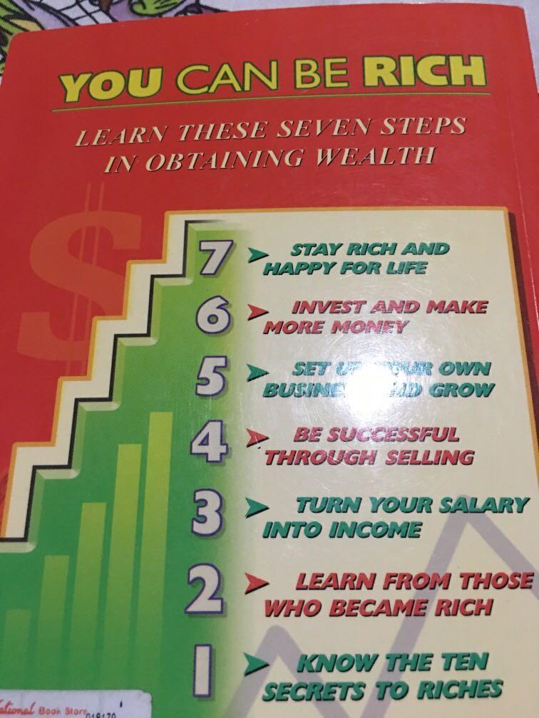 You Can Be Rich (Category: Storybooks) located in Makati City. Submitted by joisel (Listing ID 247322533, Image 2). Description: David King author.