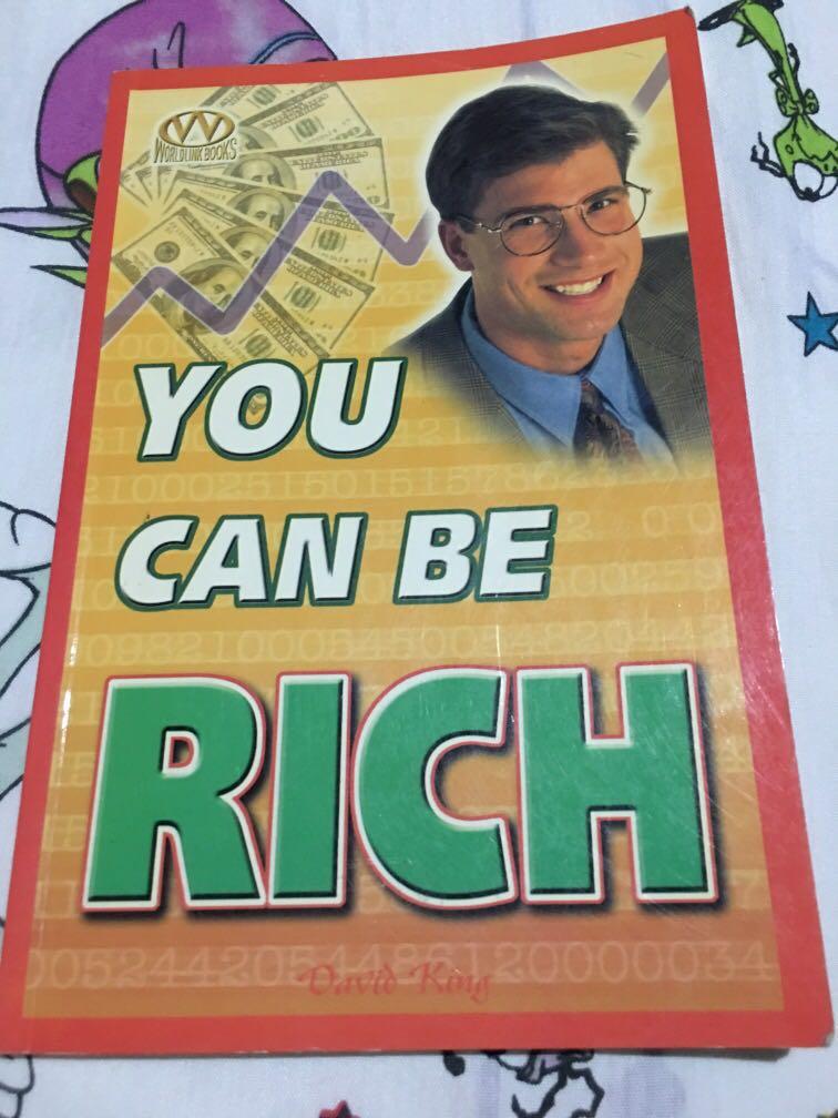 You Can Be Rich (Category: Storybooks) located in Makati City. Submitted by joisel (Listing ID 247322533, Image 1). Description: David King author.