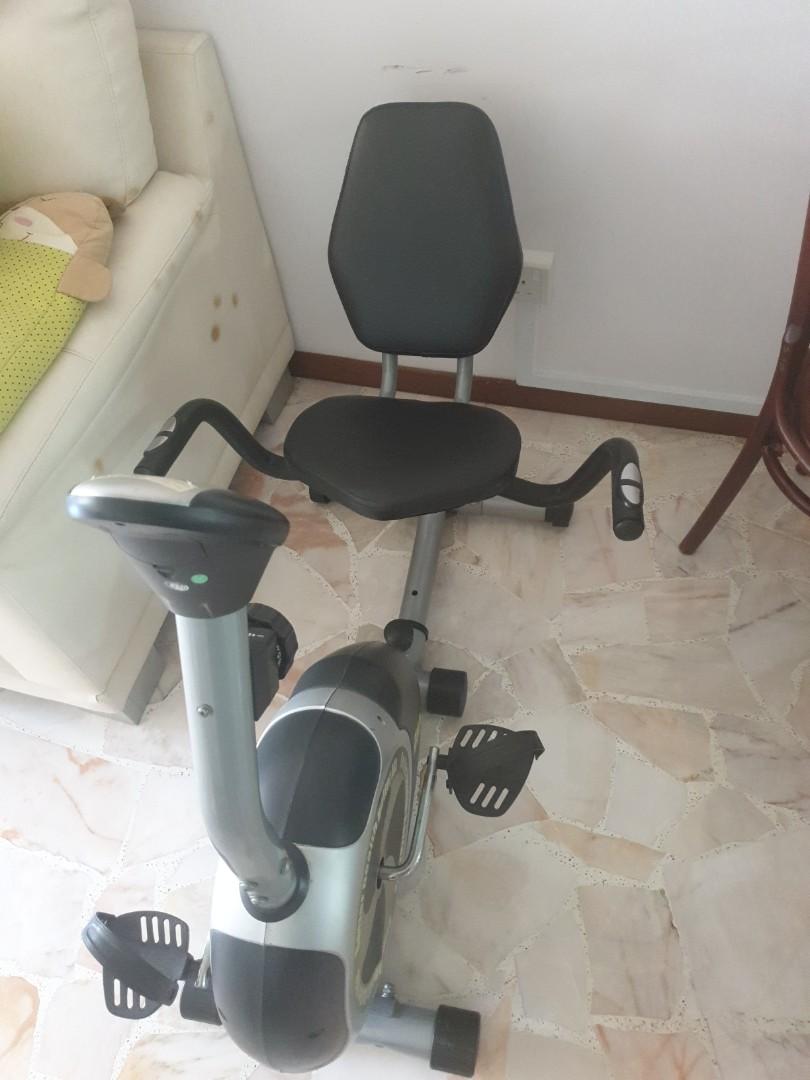 low seat stationary bike