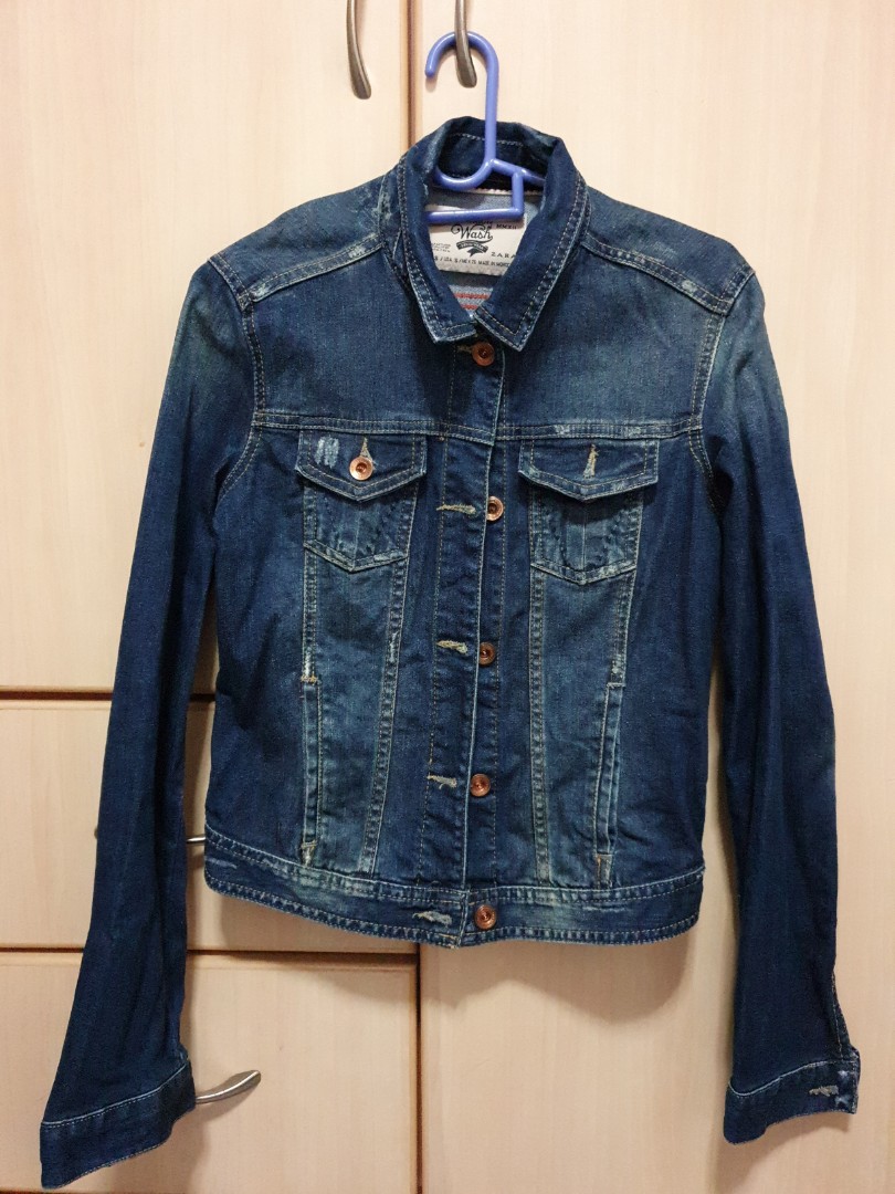 Denim jacket with deals rose gold buttons