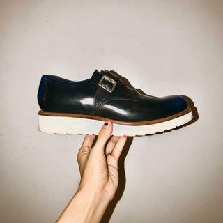 *特價中！*Grenson增高亮牛皮英國手工孟克鞋
