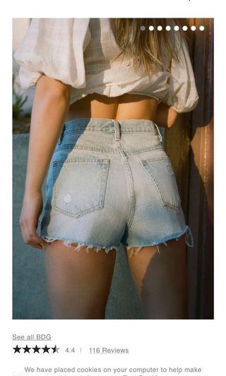 Urban outfitters BDG girlfriend shorts