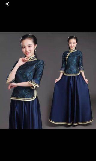 Chinese traditional 2piece set