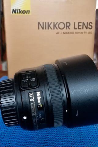 Nikkor 50mm 1.8g Nikon AF-S Prime Lens