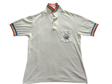 Vintage 1983s Rainbow polo T-shirt made in USA