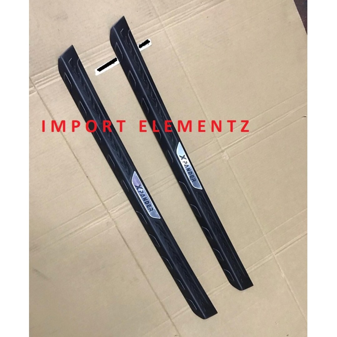 2018 to 2021 Mitsubishi Xpander Rear Stepsill /Rear Bumper Protector ...