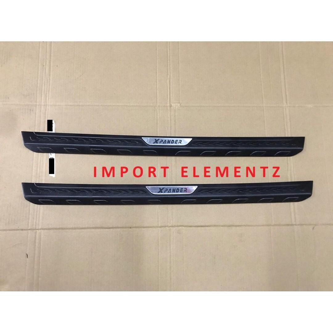 2018 to 2021 Mitsubishi Xpander Rear Stepsill /Rear Bumper Protector ...