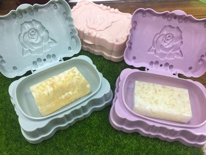 台灣阿里山 酵素皂 1塊。手工皂 美容皂 美顏嫩肌光澤彈性