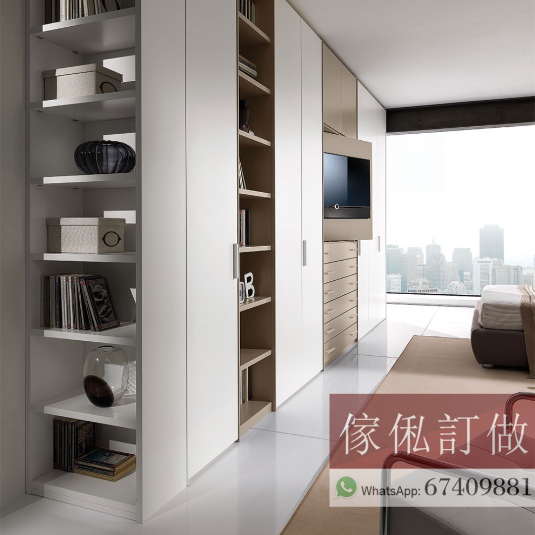 【香港全屋慳位傢俬設計訂做】玻璃櫃電視櫃客廳櫃睡房地台床書檯梳妝台衣櫃, 傢俬＆家居, 傢俬, 櫃子、組合櫃及置物架 - Carousell
