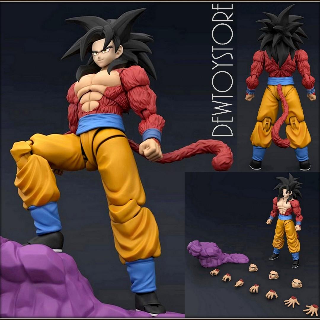 ⭐️ [Pre-order] Demoniacal Fit 1/12 Scale Action Figure - Untamed Power -  Dragon Ball GT SHF Style Super Saiyan 4 Son Goku ⭐️
