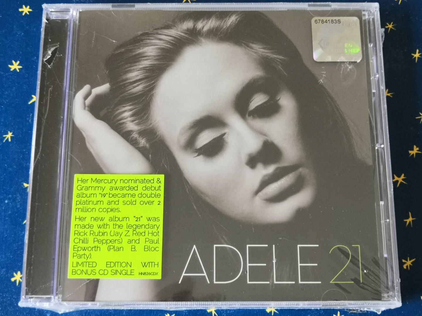 Adele 21 Limited Edition With Bonus Cd Single Set Music Media Cd S Dvd S Other Media On Carousell<script async src=