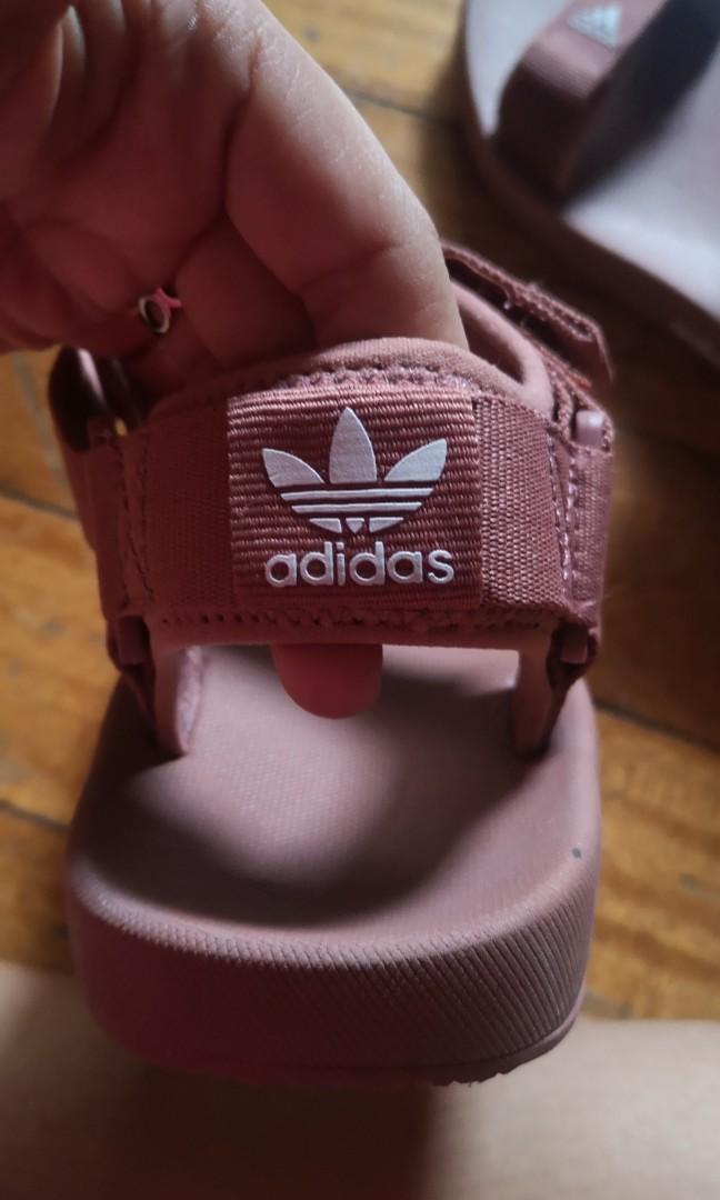Adidas rose outlet gold sandals