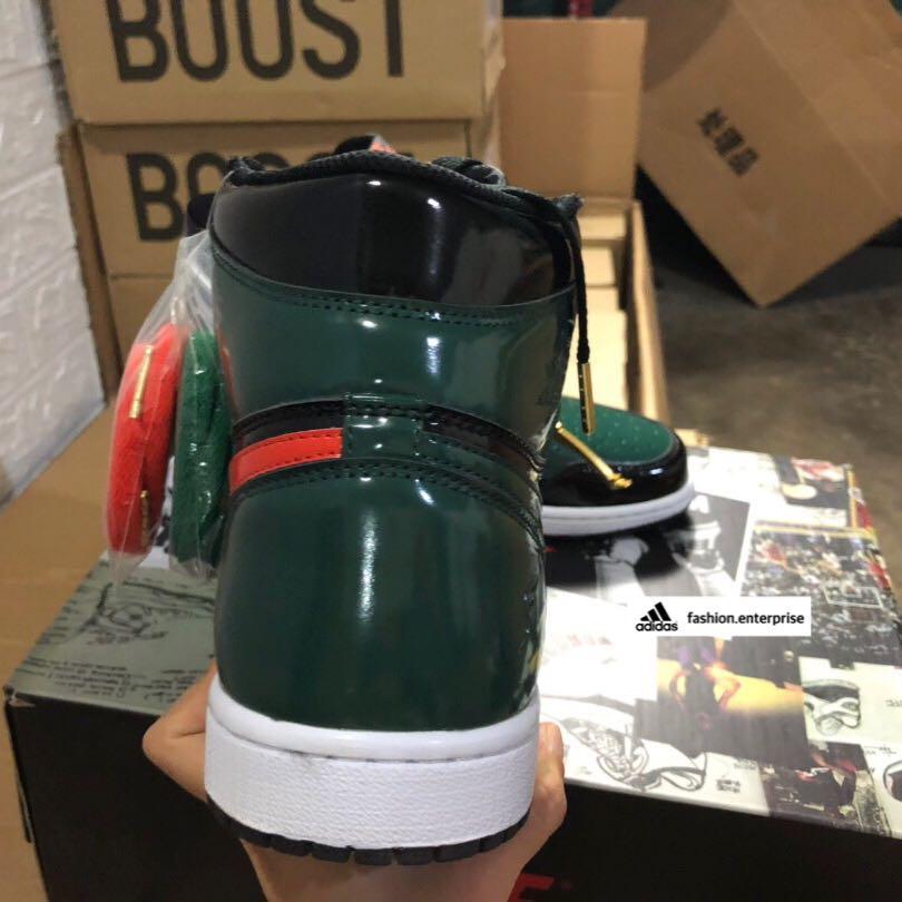 Jordan 1 solefly clearance art basel black