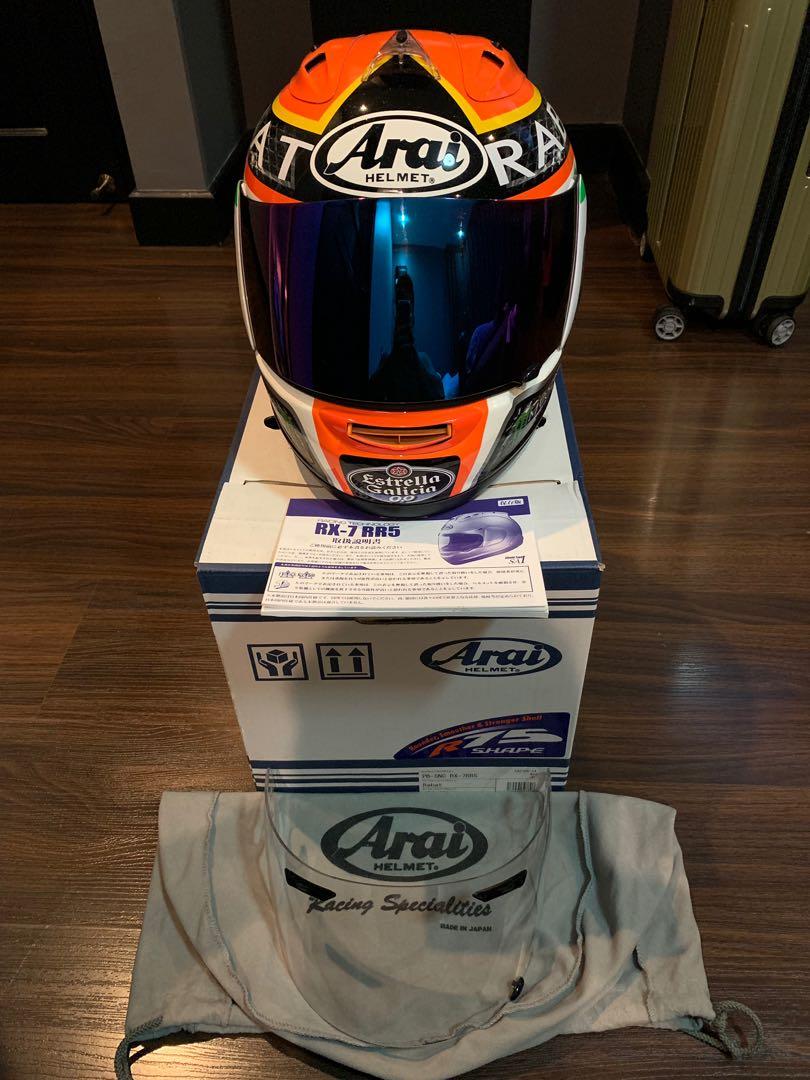 Arai Corsair V Rx7rr5 Motorbikes Motorbike Parts Accessories Helmets And Other Riding Gears On Carousell