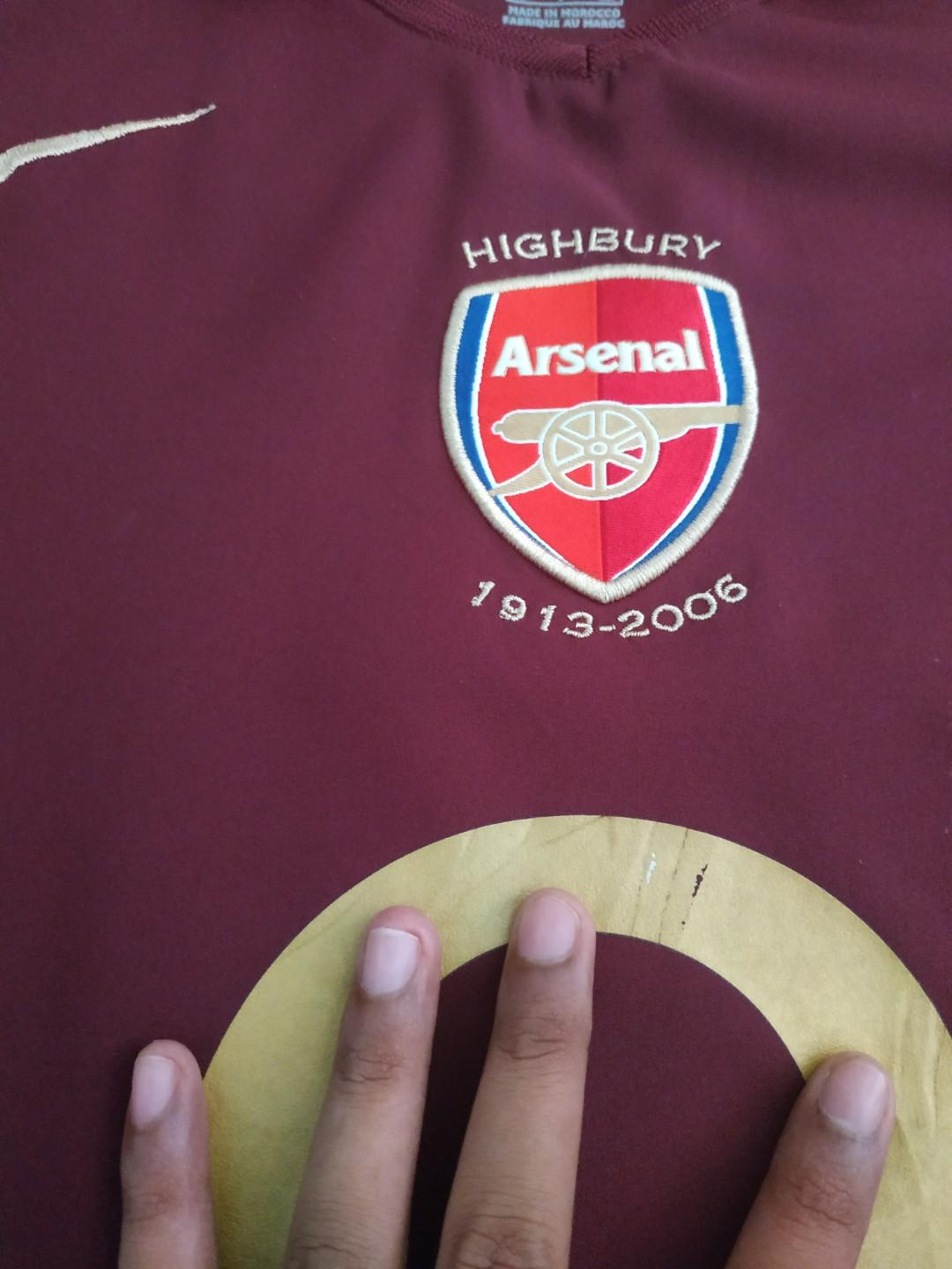 arsenal highbury jersey