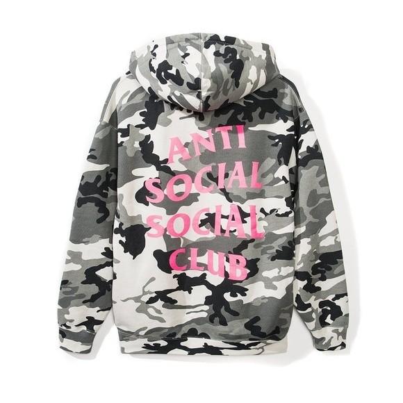ASSC Snow Camo Hoodie Size S Men s Fashion Tops Sets Hoodies on Carousell