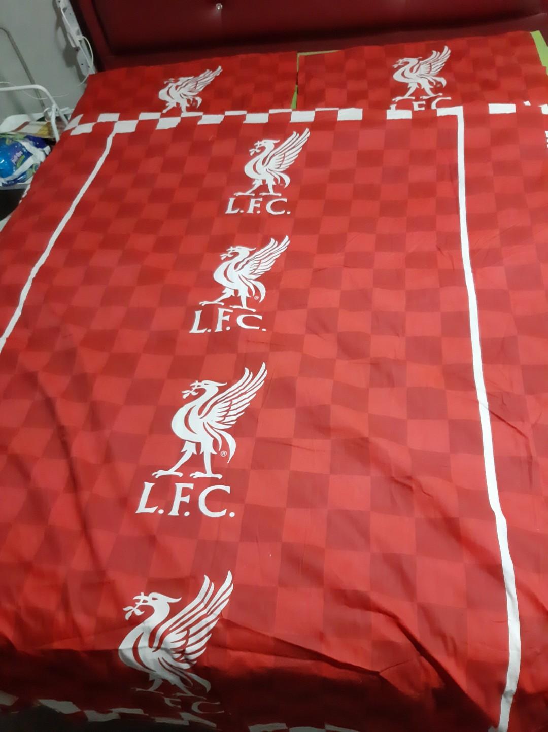 Authentic Liverpool Fc Double Duvet Set Everything Else On Carousell