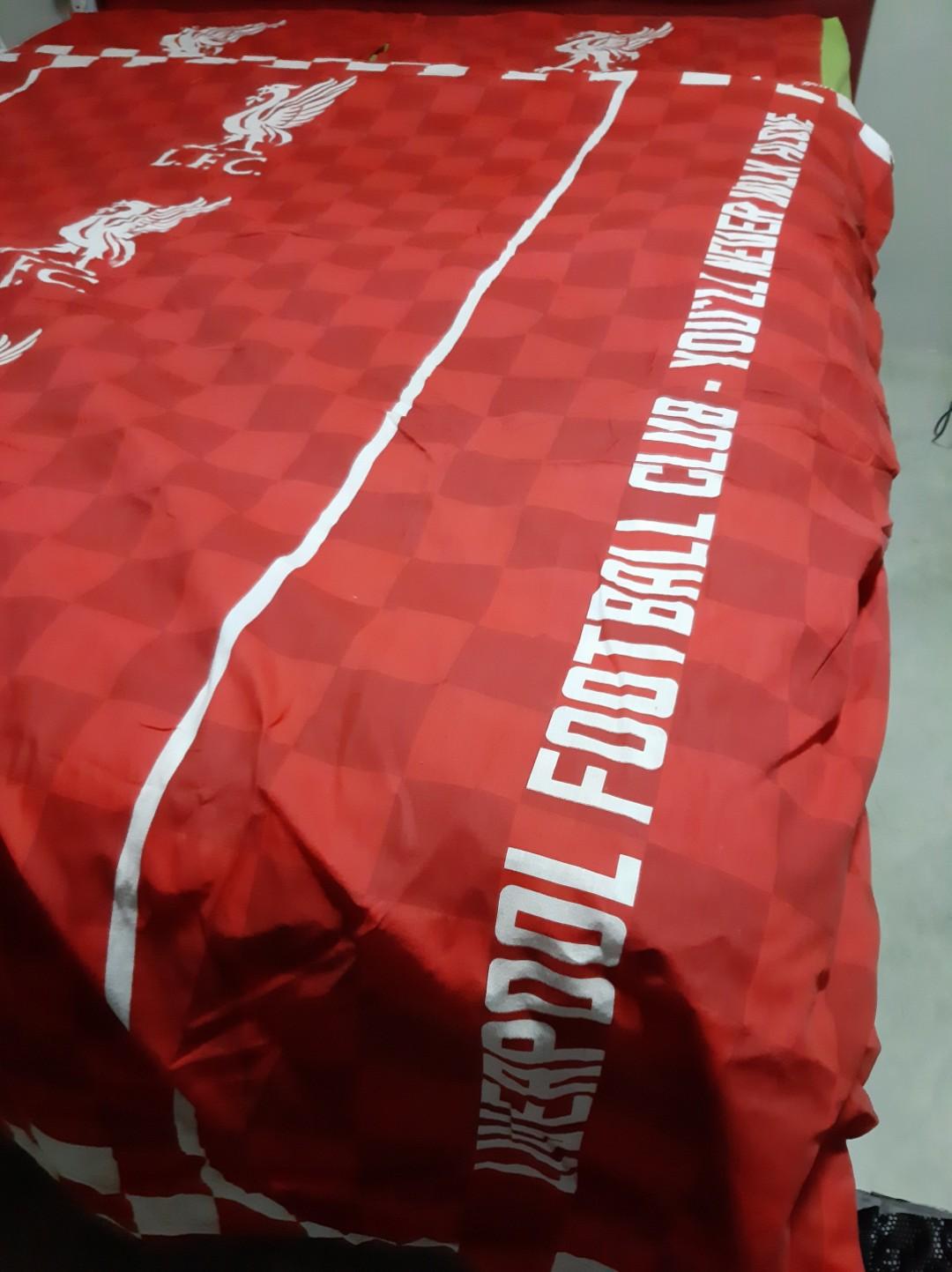Authentic Liverpool Fc Double Duvet Set Everything Else On Carousell