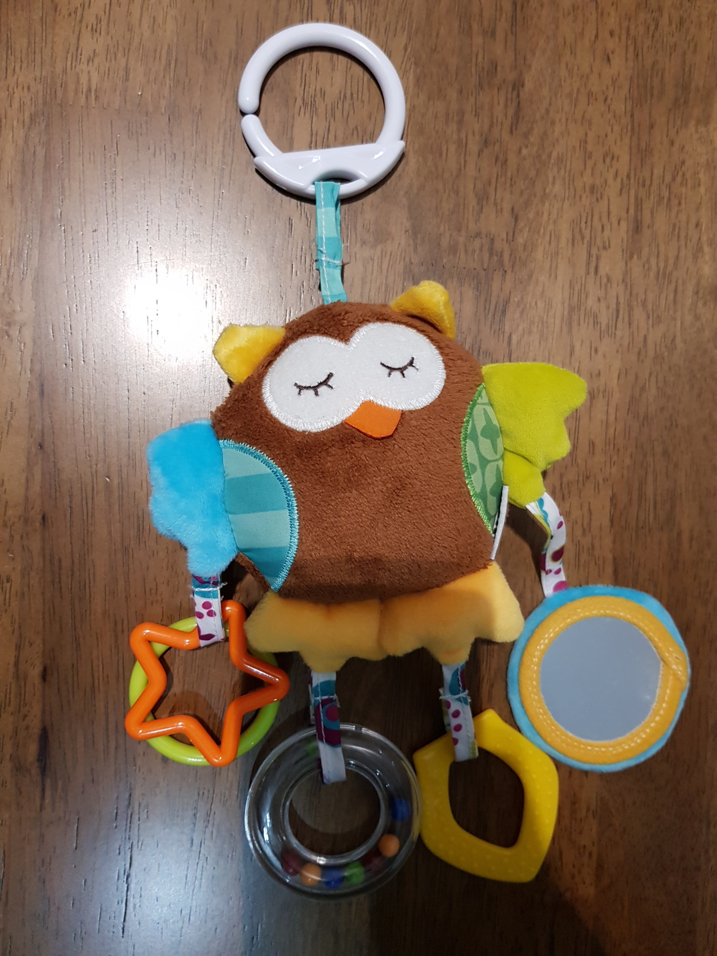 Baby stroller rattle soft toy, Babies & Kids, Infant Playtime on Carousell