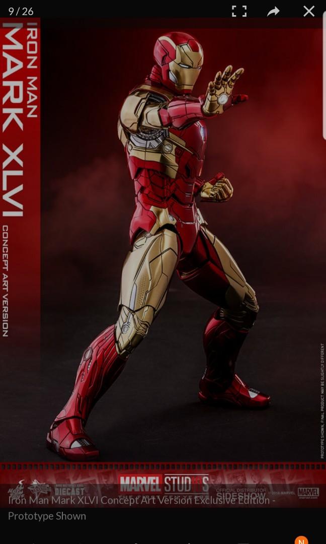 Iron man concept best sale art hot toys