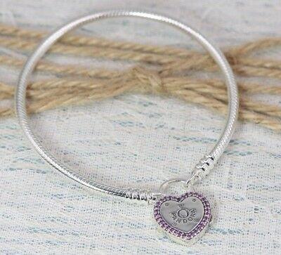 Moments silver lock your promise heart clasp bracelet online