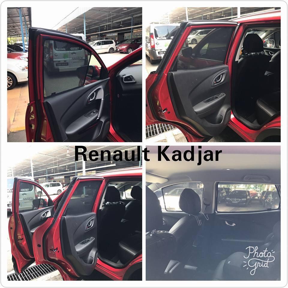 Britz Magnetic Car Shade Renault Kadjar Car Accessories