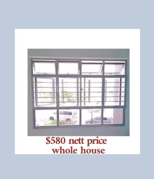 Bto Window Grille Home Services Renovations On Carousell