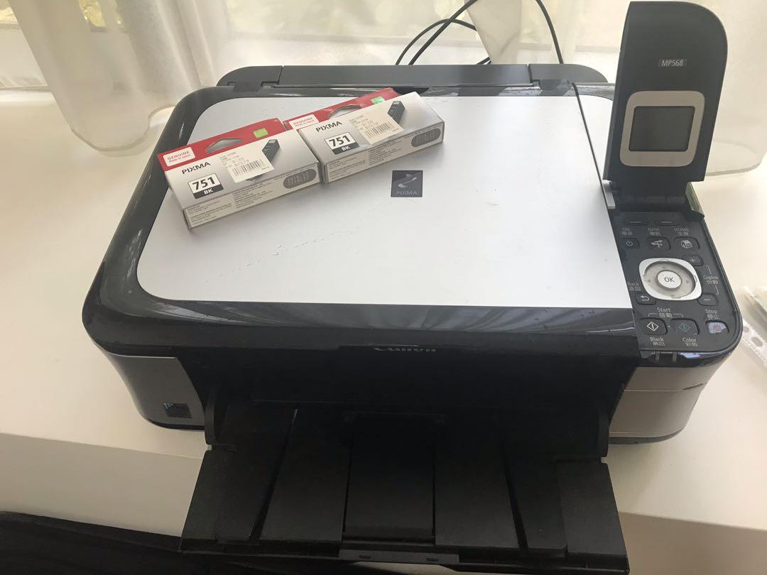 canon pixma mp568 printer free