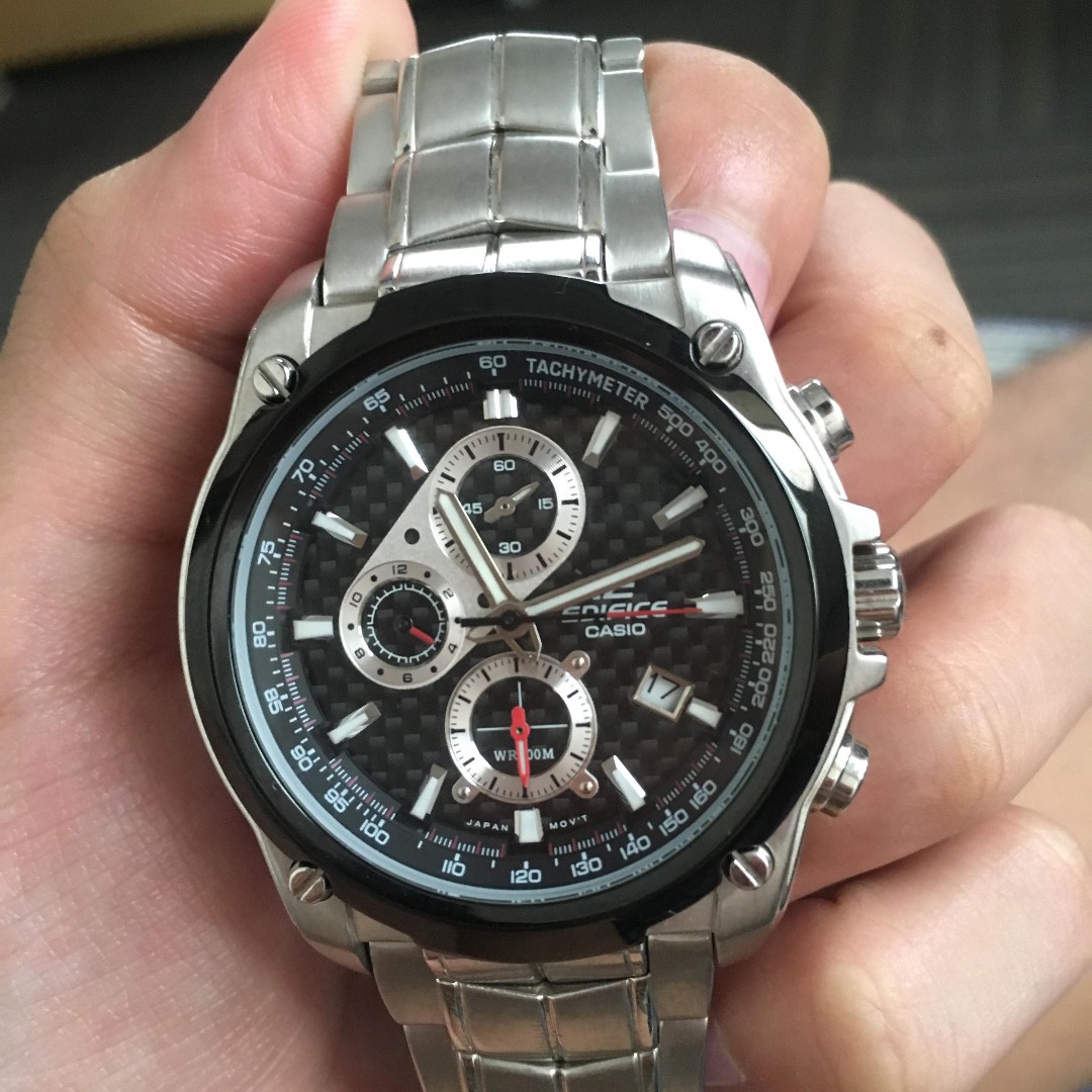 Casio Edifice EF-524 Series, Men's Fashion, Watches & Accessories ...